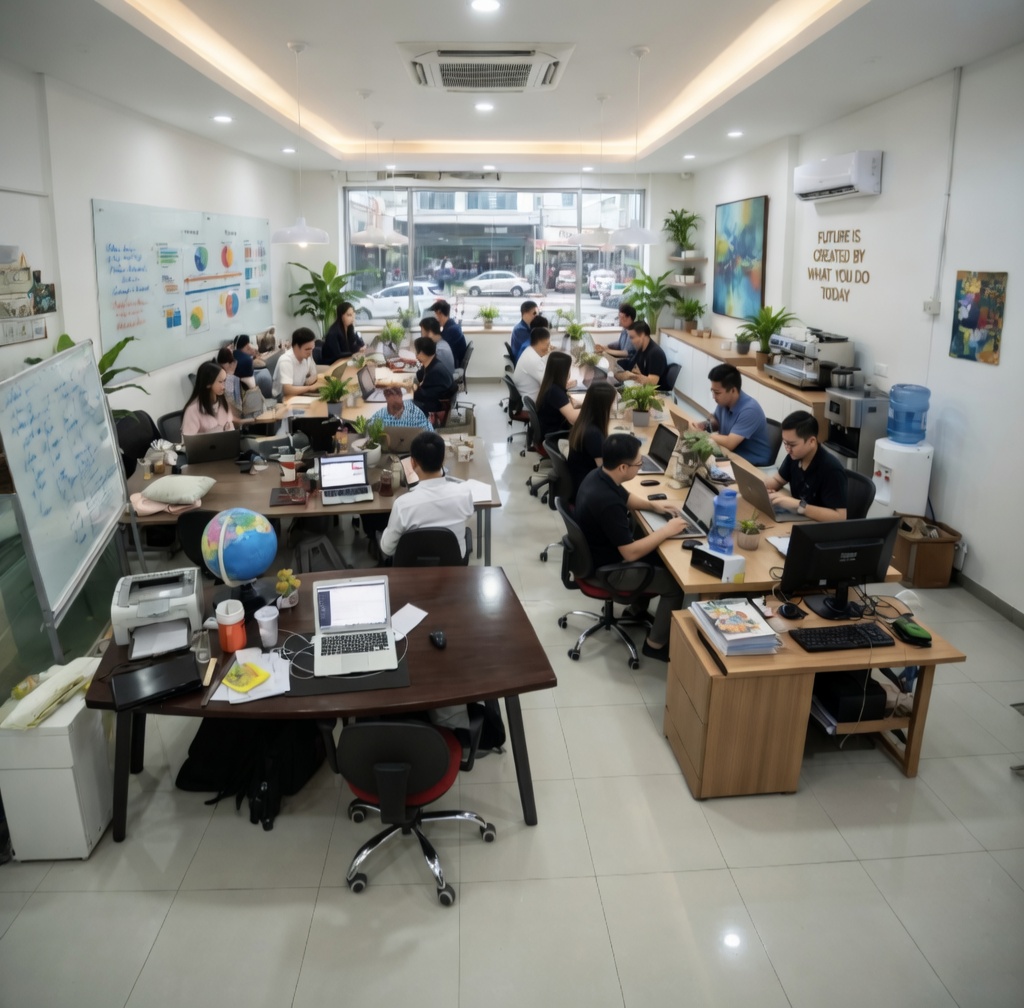 BSP development team working from its Ho Chi Minh City office