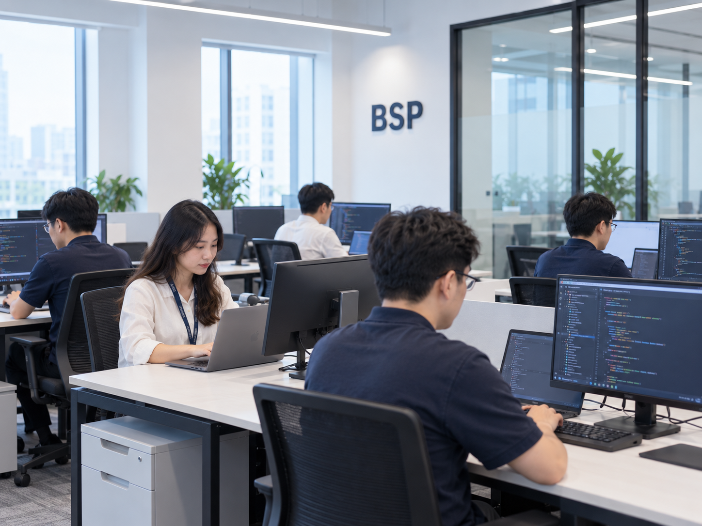 BSP work and training space